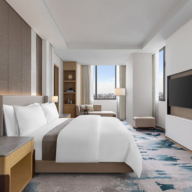 Factory Price Manufactuer Guest Room Bed for Hotel Use