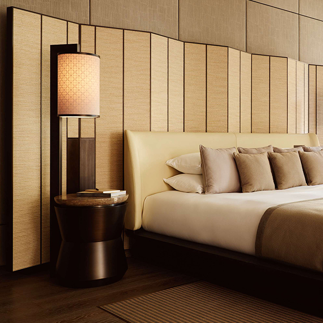 Newest Design Aman Hotel Nightstand Bedside Table