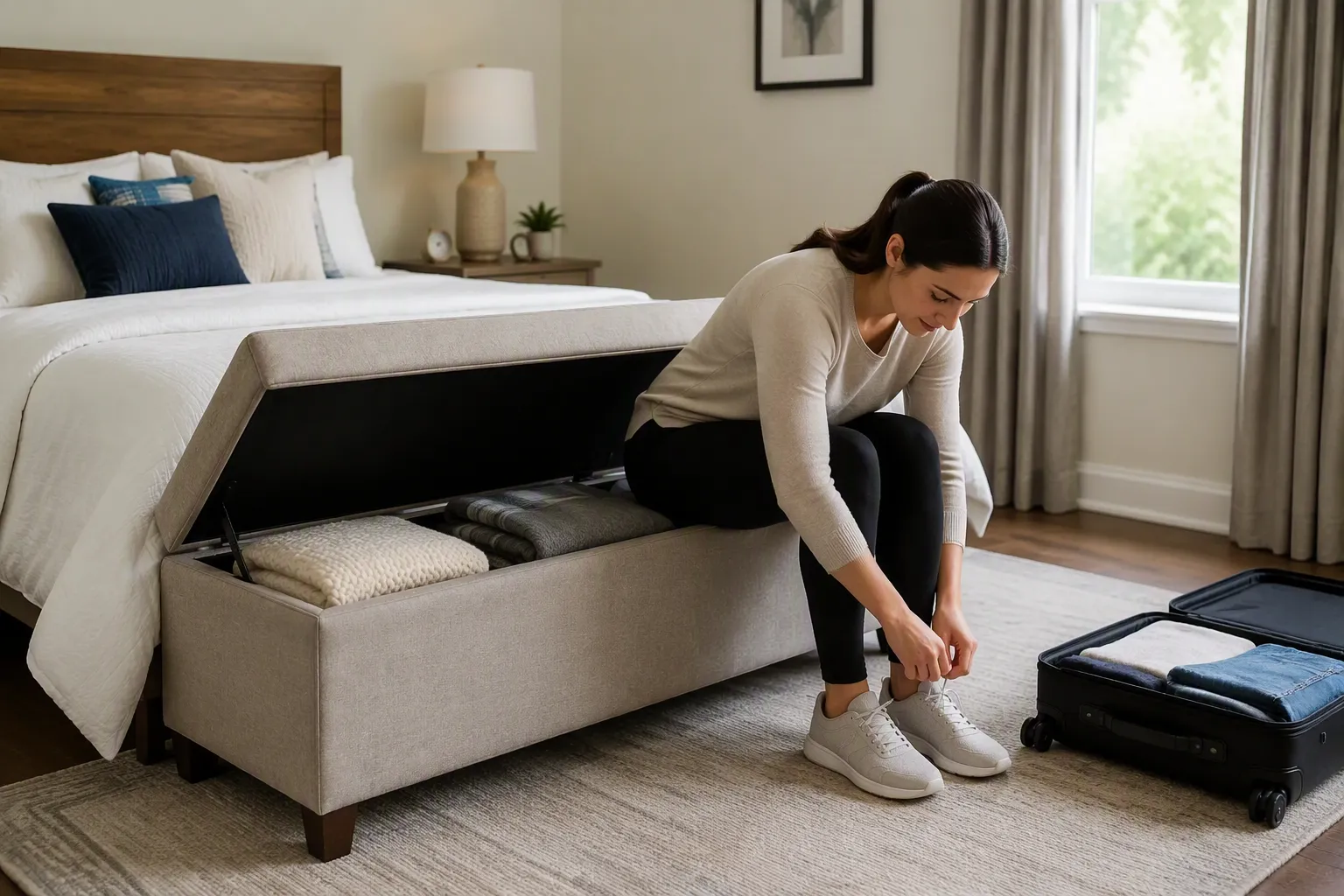 Why Your Bedroom Needs a Bench