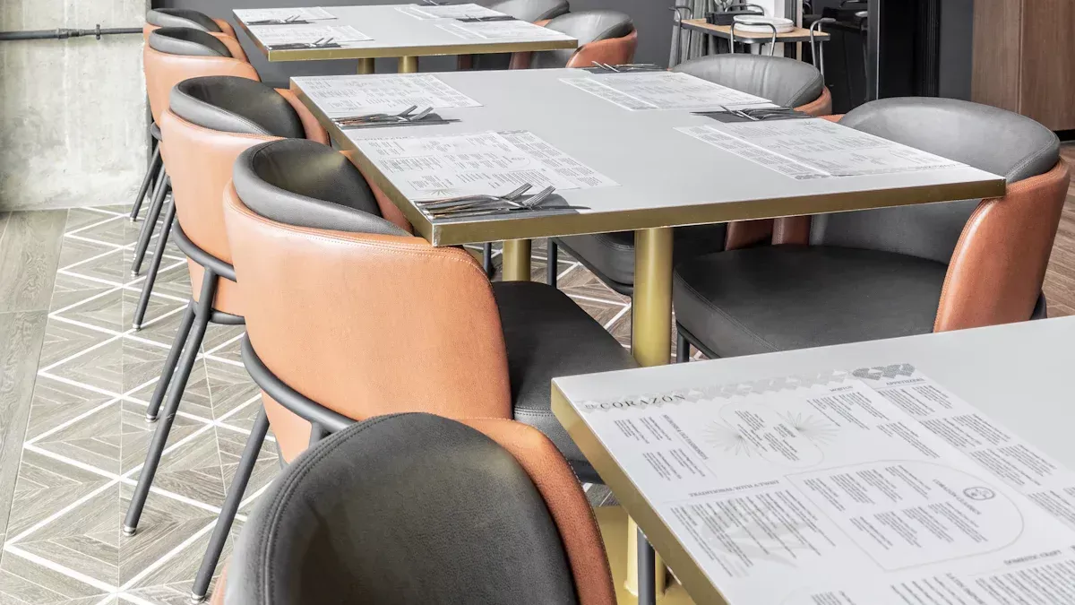 How to choose restaurant chair decoration materials