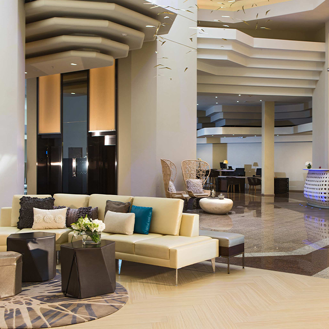 Projectmeubeloplossingen Leverancier Commerciële wachtruimte Hotel Lobby meubels