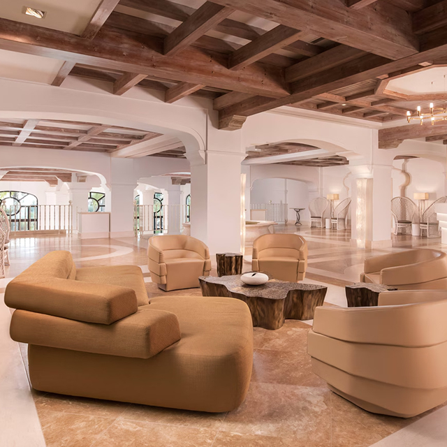 Gensler Interior Design Choice Hospitality Reception Lobby Furniture