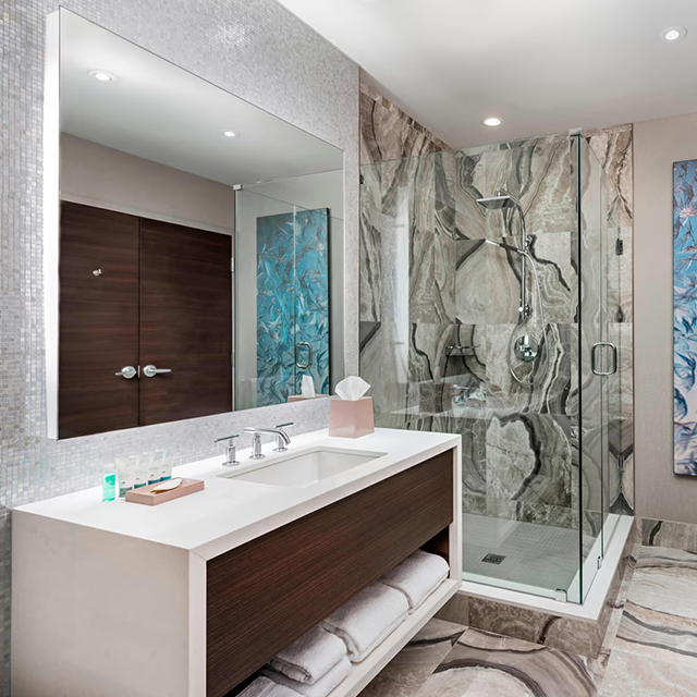 Ff & e meubels hotel muur gemonteerde badkamer ijdelheid kast meubels