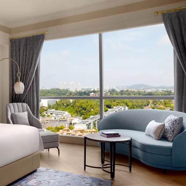 Hotel Lounge Couch Leather Sofa Set for St. Regis Hotel