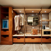 Hotel Suite Bedroom Furniture Open Wall-Mounted Storage Closets Cabinets Wood Wardrobe with Drawers