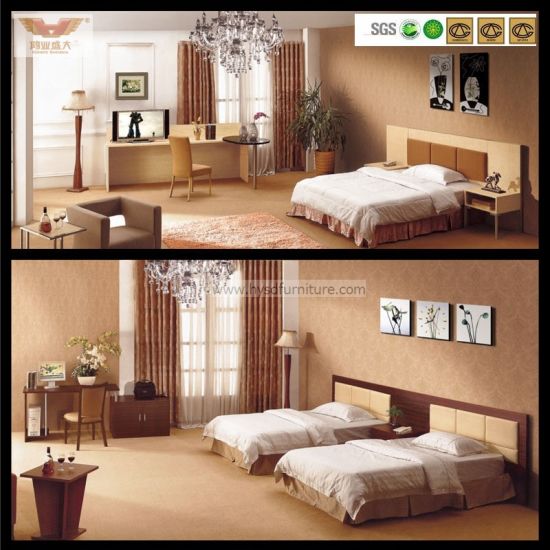 Chinese Supplier Modern Bedroom Sets Hotel Bedroom Furniture (HY-016)