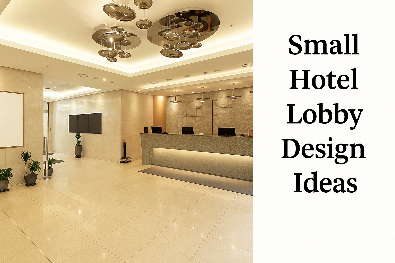 Small Hotel Lobby Design Ideas