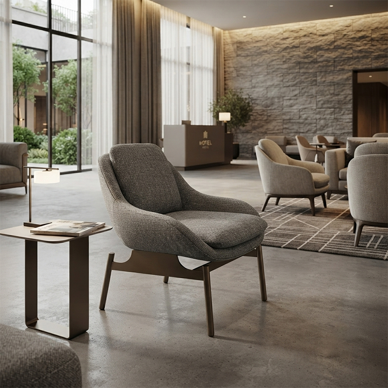 Luxury Lounge Chairs for Hotel Lobby Areas Furniture