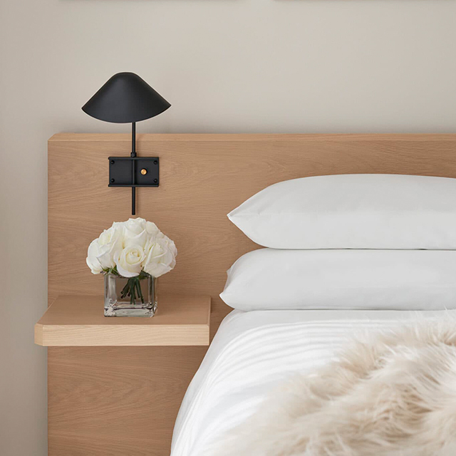 EDITION Hotel Bedroom Embedded Furniture Night Stand