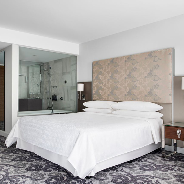 Hospitality Guestroom Loose Furniture Hotel Room Queen/King Size Bed
