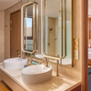Custom Hotel Bathroom Vanity Resort Suite Furniture