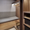 Foshan Factory Direct Furniture Solutions Closets Wardrobe for Hotel Suite