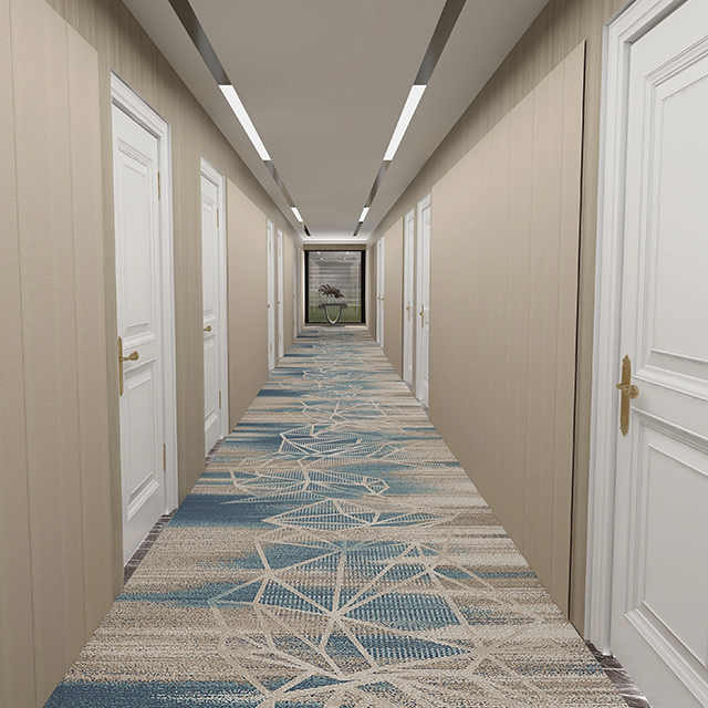 Hotel Carpet Custom Design Direct Factory Supplier for Corridor Projects
