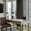 Hba Design Vintage Wooden Hotel Writing Desk With Drawers​