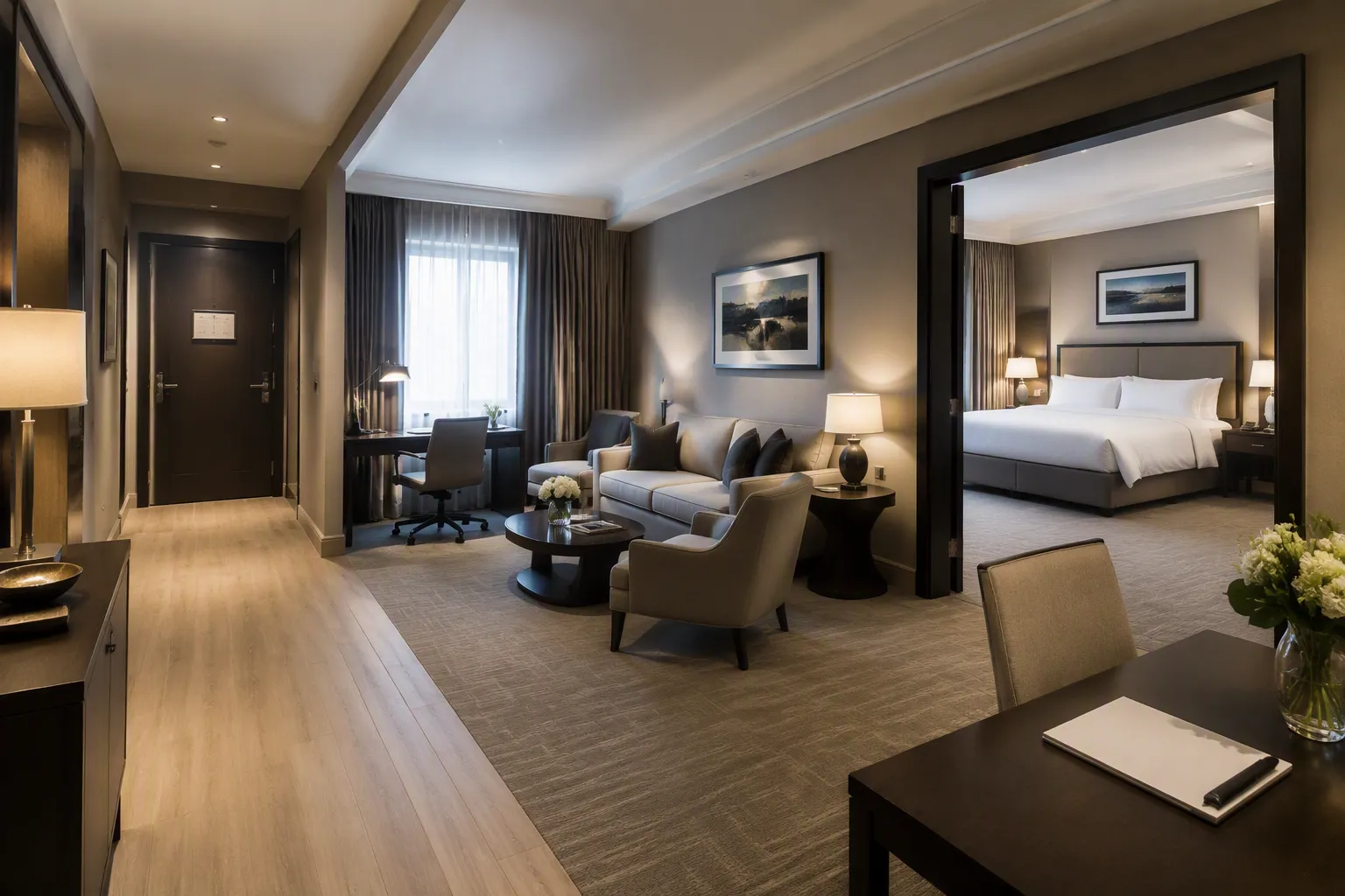 Hotel Room Size for Suites
