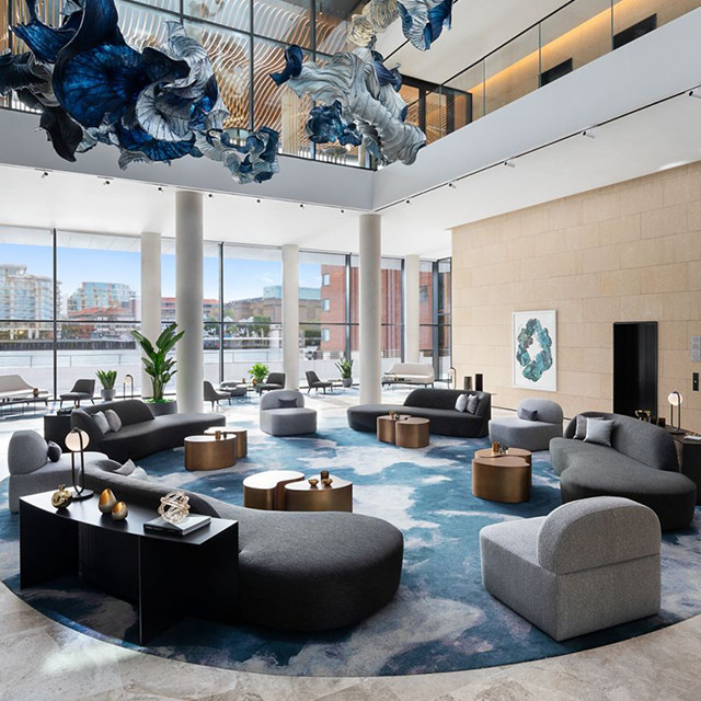 Gensler Interior Design Choice Ospitalitate Recepție LOBBY Mobilier