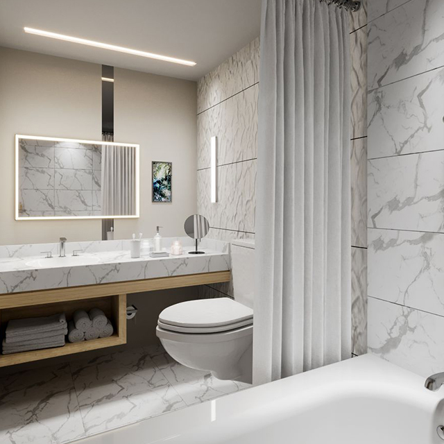 Ff & e meubels hotel muur gemonteerde badkamer ijdelheid kast meubels