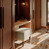 Hotel Suite Bedroom Office Furniture Computer Table Learning Corner Wooden Writing Desk