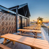 Hospitality Garden Patio Furniture Set Wicker Sectional Sofa Beach Leisure Hotel Outdoor Furniture